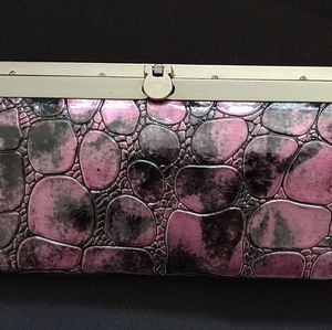New purple and black clutch!